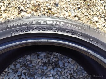 245/40 r20 zimné pneumatiky 4ks Hankook DOT2020 - 7