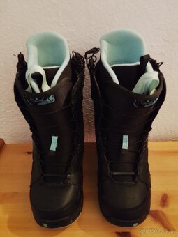BURTON cierne SNB boty velkost 40,5 - 7