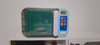 Drevená kuchynka + mikrovlnka - 7