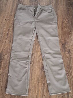 Kožene nohavice dámske H&M - 7