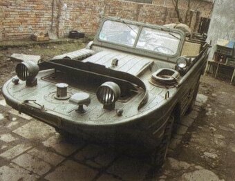 Gaz 46 MAV - GAZ 67 - poziční světla - NOVÉ - 7