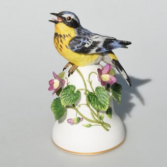 predané Veľké porcelánové zvončeky - Vtáčiky - 7