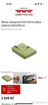 Velka vlnena deka IBENA 240x 220 - 7