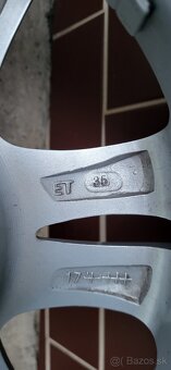 Predám alu disky 4x100 R14+ pneu - 7
