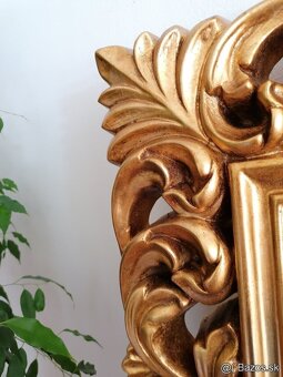 luxusne barokove zlate zrkadlo 160x98cm - 40% - 7