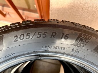 205/55 R16 zimné pneumatiky - kompletná sada - 7