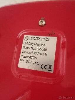 Hotdogovač Guzzantti GZ 460 - 7