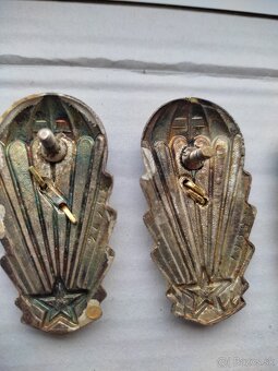 7 ks výsadkárske odznaky CSLA MISTR INSTRUKTOR 1, 2, 3 - 7