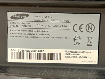 26” LCD FULL HD monitor / televízor SAMSUNG T260HD - 7