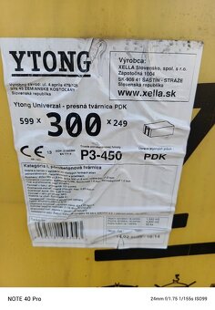 Tvárnice,preklady YTONG na stavbu kompletného rodinného domu - 7