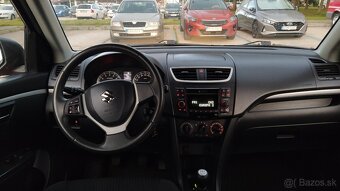 Suzuki Swift 1.2 69kw 2012 vínová metalíza - 7
