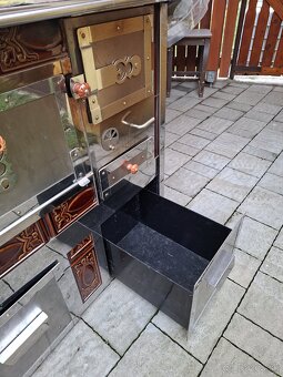 Kachľový sporák na drevo KZP - KS 6 P - 7