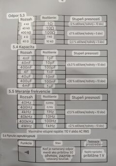 Multimeter ANENG - 7