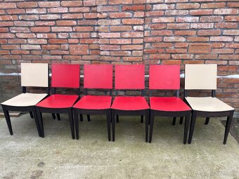 Masívne jedálenské stoličky – 25 ks – - 7