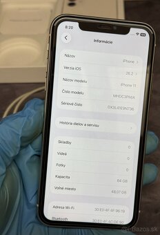 Apple iPhone 11 64 GB White / nová batéria - 7