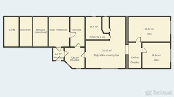 Rodinný dom s pozemkom (2230 m²) na predaj - Slovenské Pravn - 7