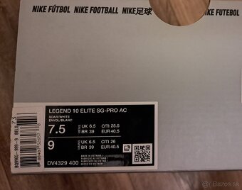 Kopacky Nike legend 10 elite sg pro ac - 7