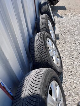 hliníkové disky + zimne pneu VW Touareg 235/65/R17 - 7