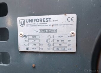 Štípací automat UNIFOREST TITAN 40/20 combi - 7