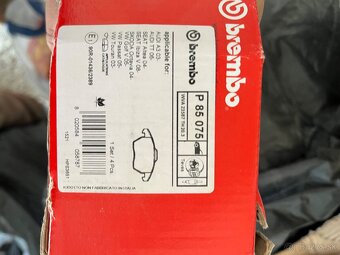 Predám brzdové kotúče a dosky Brembo - 7