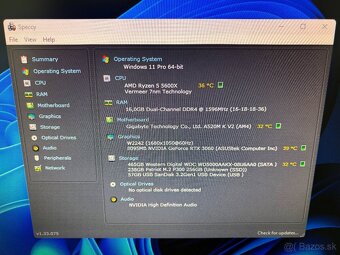 Herný PC (RYZEN 5 5600X,RTX 3060 8GB,16GB DDR4,SSD+HDD,W11) - 7