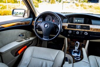 BMW 525xi A/T 160kW (kúpené v SR, koža, výnimočný stav) - 7