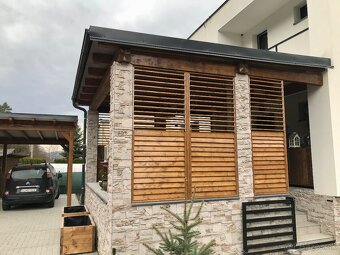 Otočné Žaluzie Slnolamy Pergoly Altánky Terasy Prístrešky - 7