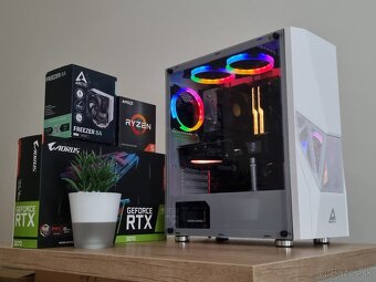 Herný PC /RTX 3070 Aorus Master, Ryzen 5 5500, 32GB RAM/ - 7