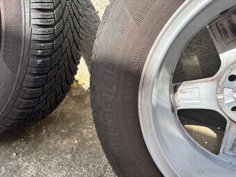 Sada zimných pneumatík (VW) 195/65 R15 + hliníkové disky - 7