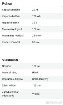 Celoodpruzeny elektrobicykel novy - 7