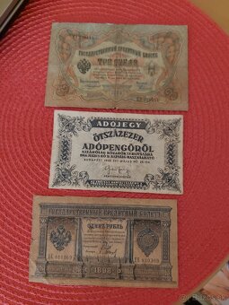 Staré bankovky. - 7