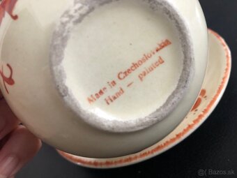 Dotmar urbach velka sada cajnik salky rucne malovana - 7