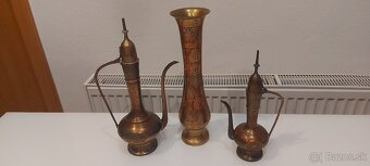 Krásne mosazné tepané doplnky 3,5,10 euro kus - 7