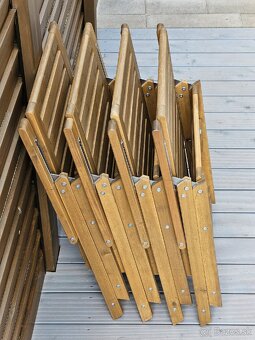 4 ks vonkajšia polohovateľká stolička IKEA Nammaro - 7