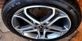 alu R18 5x112, zimné pneu Michelin 245/40, orig. Mercedes E - 7