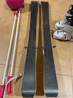 Detské lyže 120cm + lyžiarky - 7