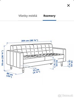 Landskrona sedacia súprava - 7