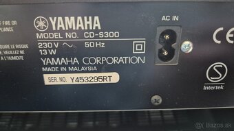 Resiver RN 301, CD Yamaha S300 a Repro suprava Yamaha NS-F50 - 7
