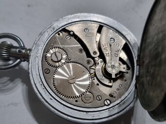 Vreckové starožitné stopky,HEUER. - 7