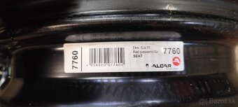 plechove disky 5x100 r15 - 7