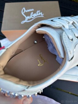 Christian Louboutin white komplet balenie. - 7