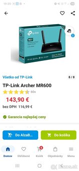 TP-Link Archer MR600 na SIM kartu 4G+LTE NOVÝ vo folii - 7