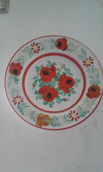 Malované taniere na stenu - 7
