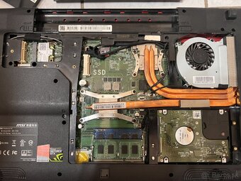 MSI herny notebook - kompletny - 7