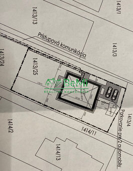 Pozemok so stavebným povolením 713 m2 Lehota pri Nitre ID 38 - 7