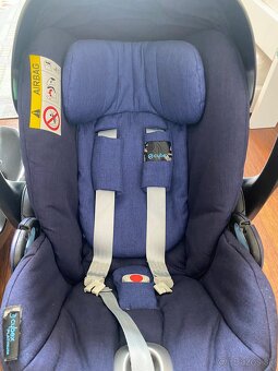 Cybex cloud q Platinum polohovateľné so základňou - 7