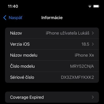 Apple iPhone XR 64GB biely - TOP STAV - 7