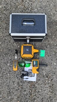 Rotačný laser zelený 360 komplet príslušenstvo - 7