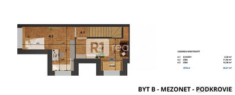 Exkluzívny 4 izb. mezonet s výhľadom na kúpele RiverResort 4 - 7