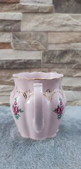 Růžový porcelán, hrníček, Chodov - 7